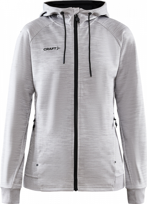 Craft - Adv Unify Zip Hoodie Women - Gris jaspeado