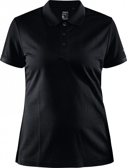 Craft - Core Unify Polo Woman - Svart