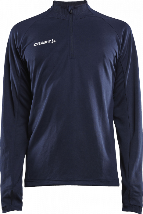 Craft - Evolve Shirt With Half Zip - Azul-marinho