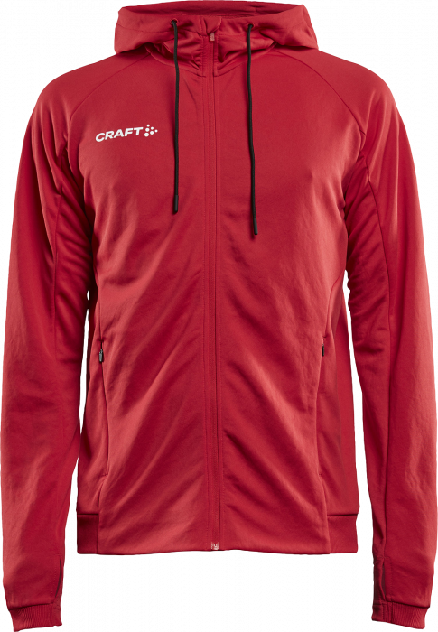 Craft - Evolve Jacket With Hood Men - Rosso