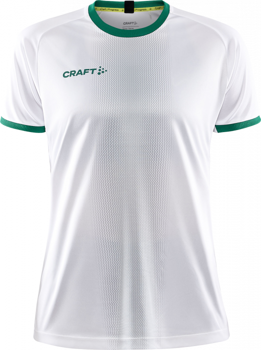 Craft - Progress 2.0 Graphic Jersey Women - Vit & grön