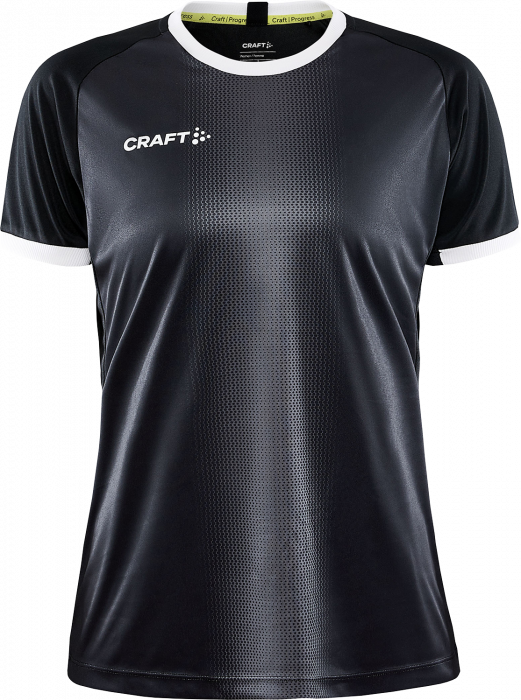 Craft - Progress 2.0 Graphic Jersey Women - Zwart & wit