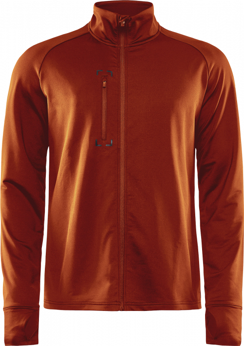 Craft - Adv Explore Light Midlayer Herre - Orange