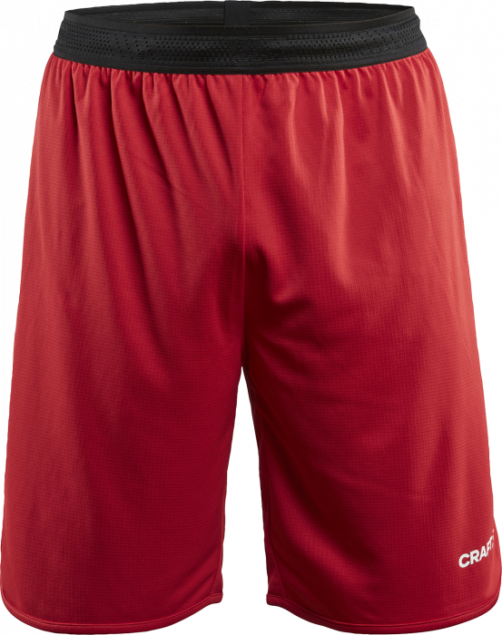 Craft - Progress Basket Shorts Junior - Rot & schwarz