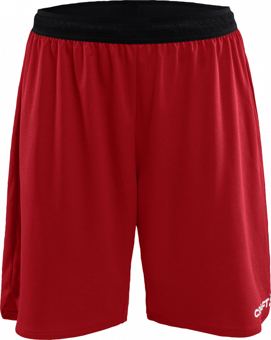 Craft - Progress Basket Shorts Woman - Rosso & nero