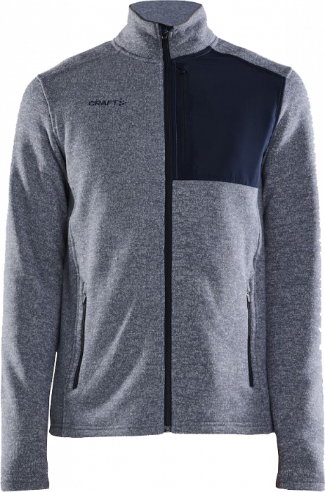 Craft - Adv Explore Heavy Fleece Jacket Herre - Blaze