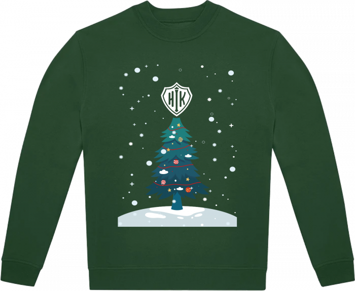 B&C - Hik Christmas Jumper Kids - Bottle Green