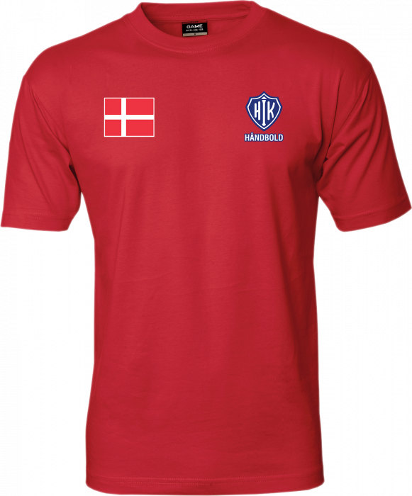 ID - Hik Denmark Shirt - Czerwony