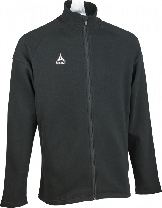 Select - Oxford V25 Jacket W. Zip - Czarny