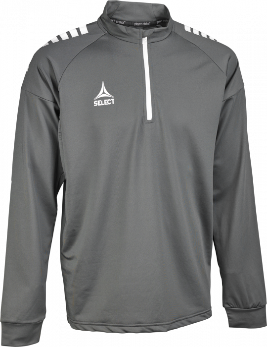 Select - Spain V25 Half-Zip Training Jacket - Gris & blanc