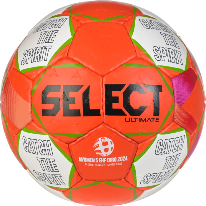 Select - Ultimate Ehf Euro 2024 Women Handball - Orange & bianco