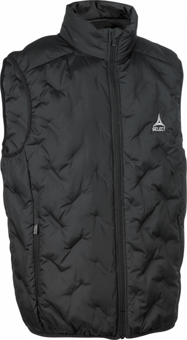 Select - Oxford Padded Vest - Zwart