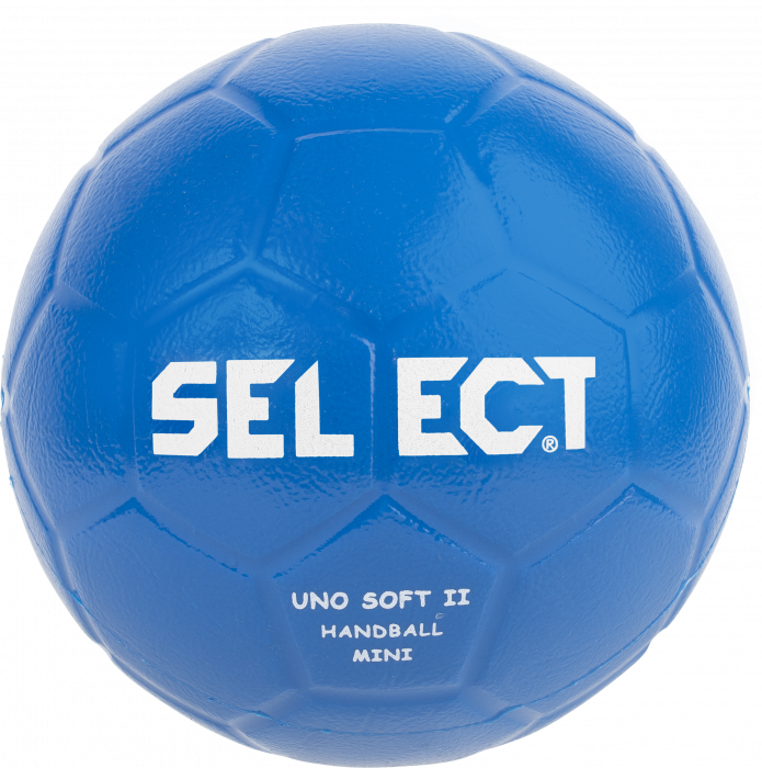 Select - Uno Soft Gummihåndbold - Str. 0 - Blå